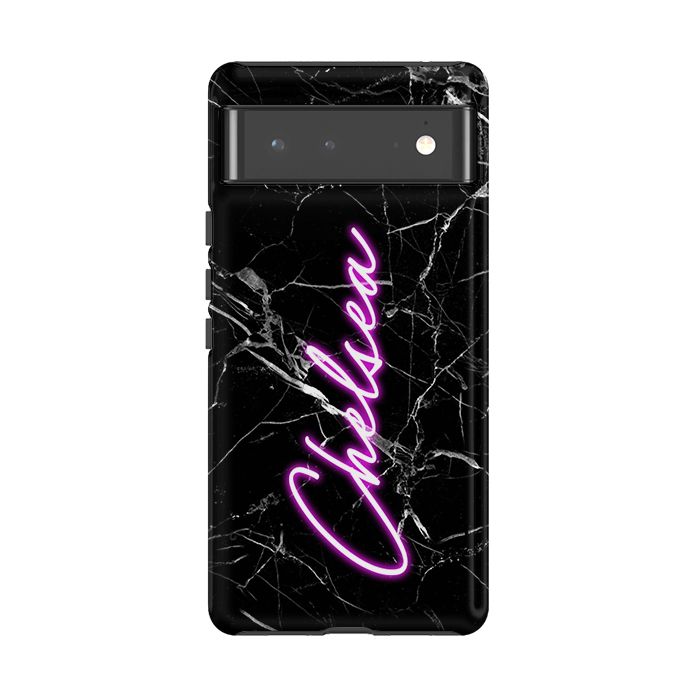Personalised Neon Name Google Pixel 8 Pro Case