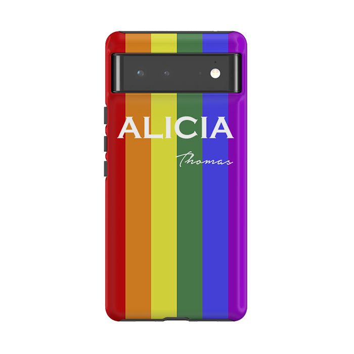 Personalised Pride Google Pixel 6 Case