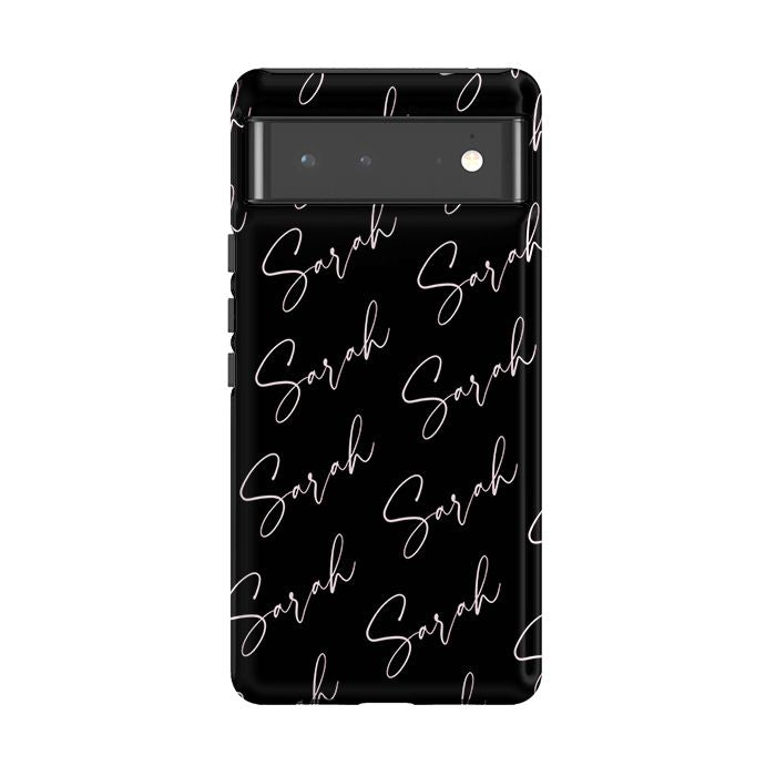 Personalised Script Name All Over Google Pixel 6 Case