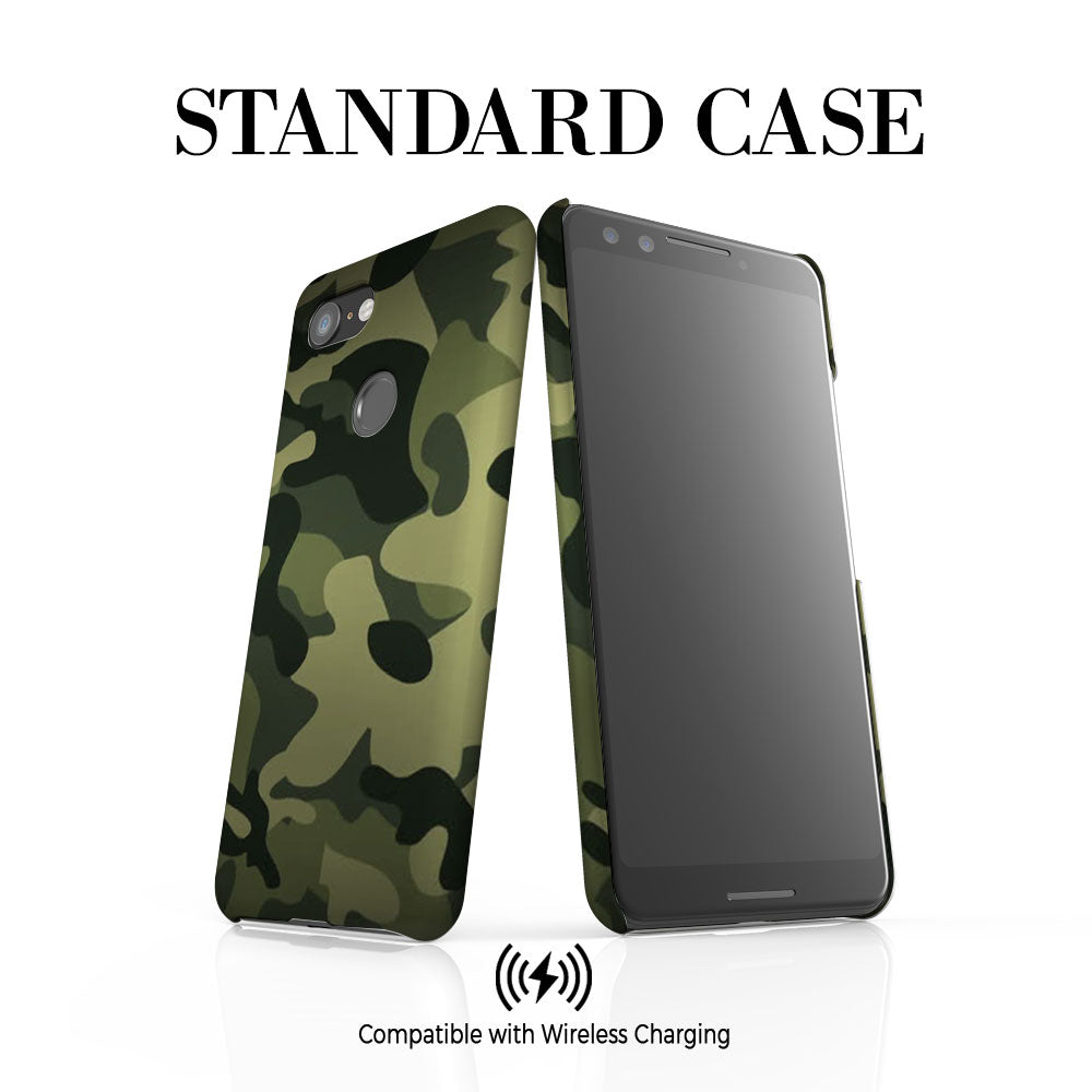 Personalised Green Camouflage Google Pixel 3 Case