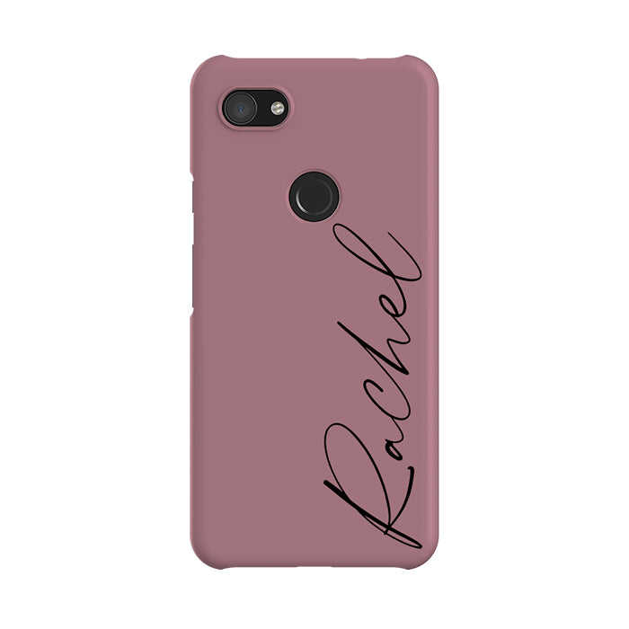Personalised Nude Name Google Pixel 3a XL Case