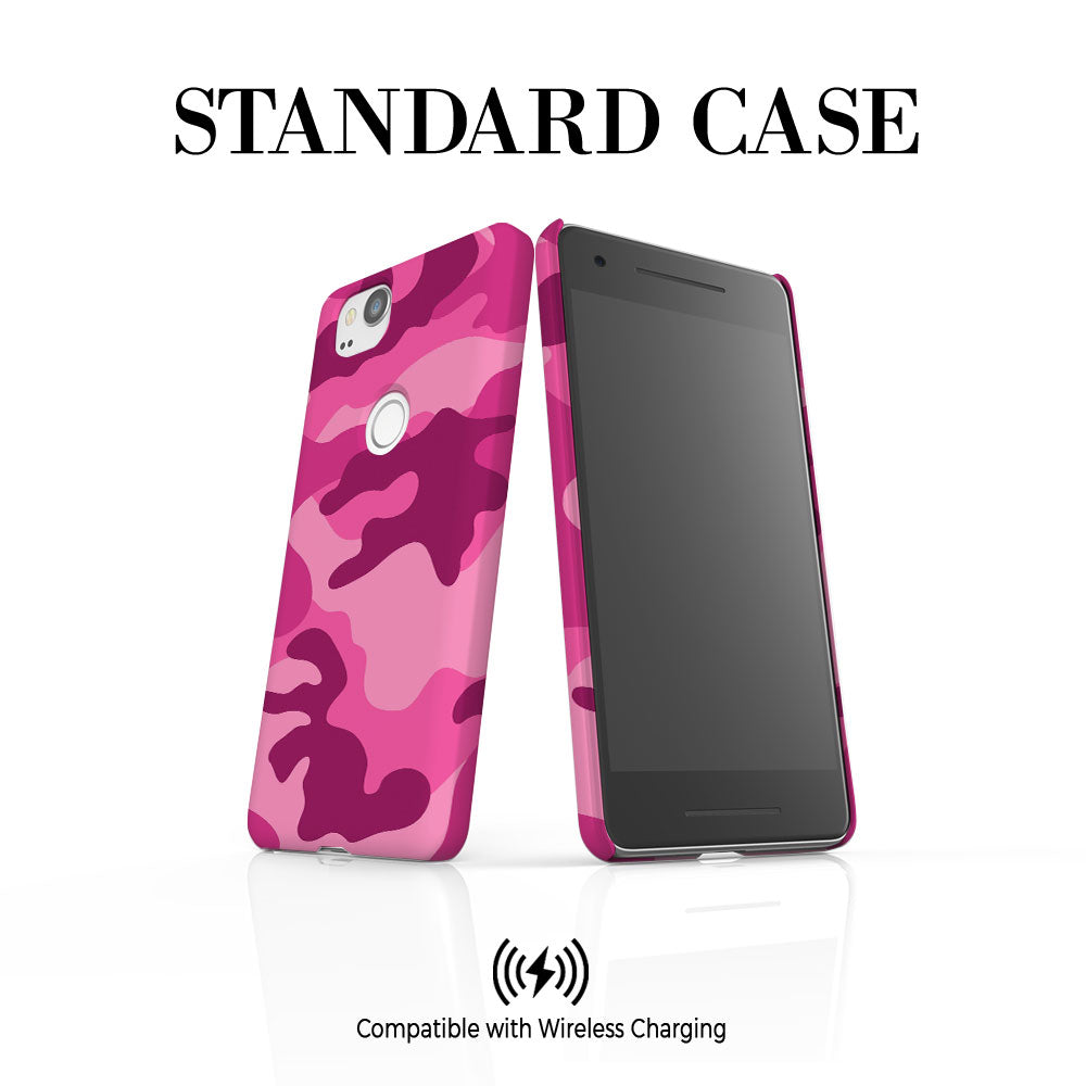Personalised Hot Pink Camouflage Google Pixel 3a Case