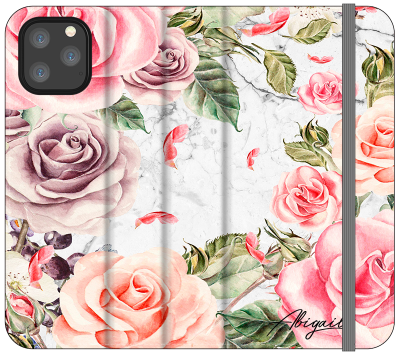 Personalised Watercolor Floral Initials iPhone 11 Pro Case
