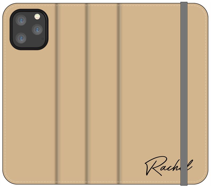 Personalised Tan Name iPhone 11 Pro Case