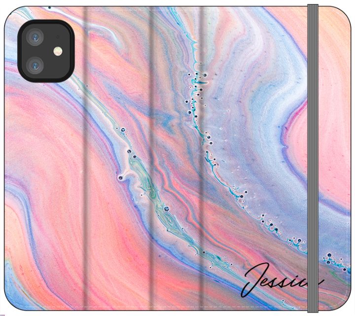 Personalised Acrylic Marble Name iPhone 11 Case