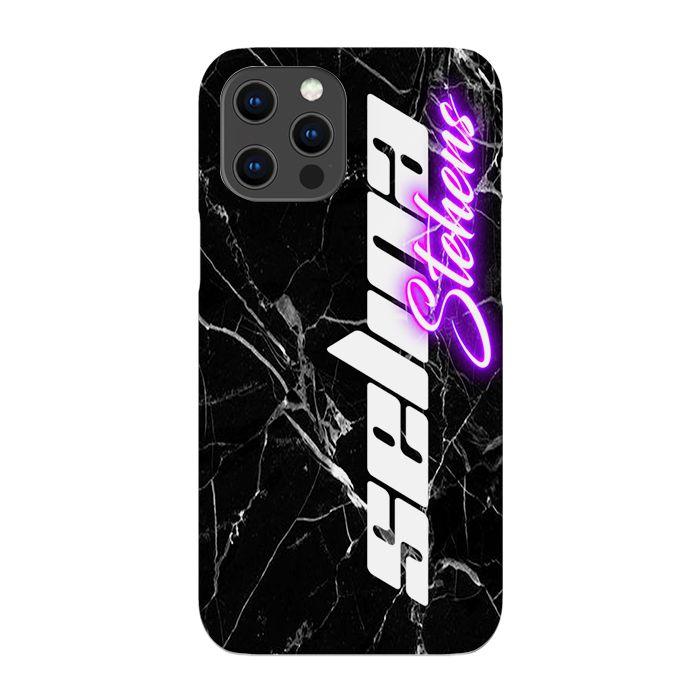 Personalised Neon Side Name Phone Case
