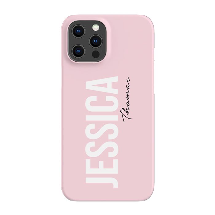 Personalised Bloom Side Name iPhone 12 Pro Max Case