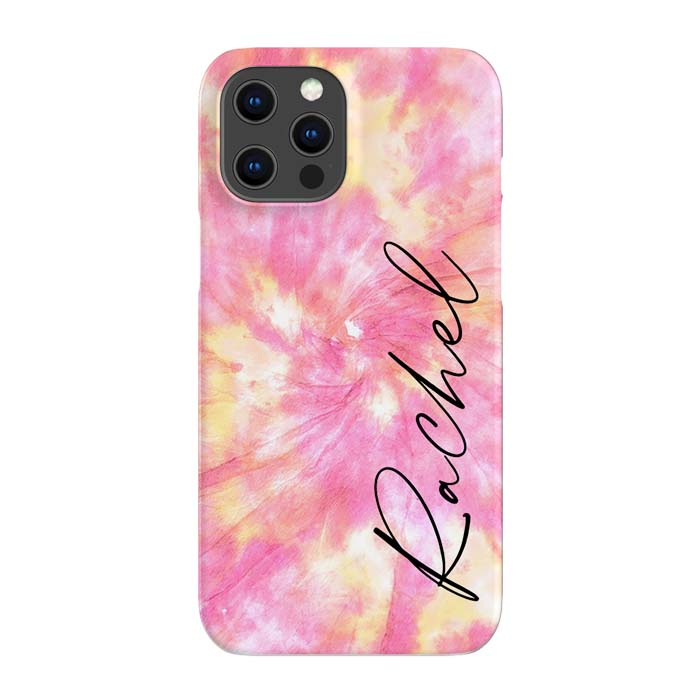 Personalised Tie Dye Name iPhone 12 Pro Case