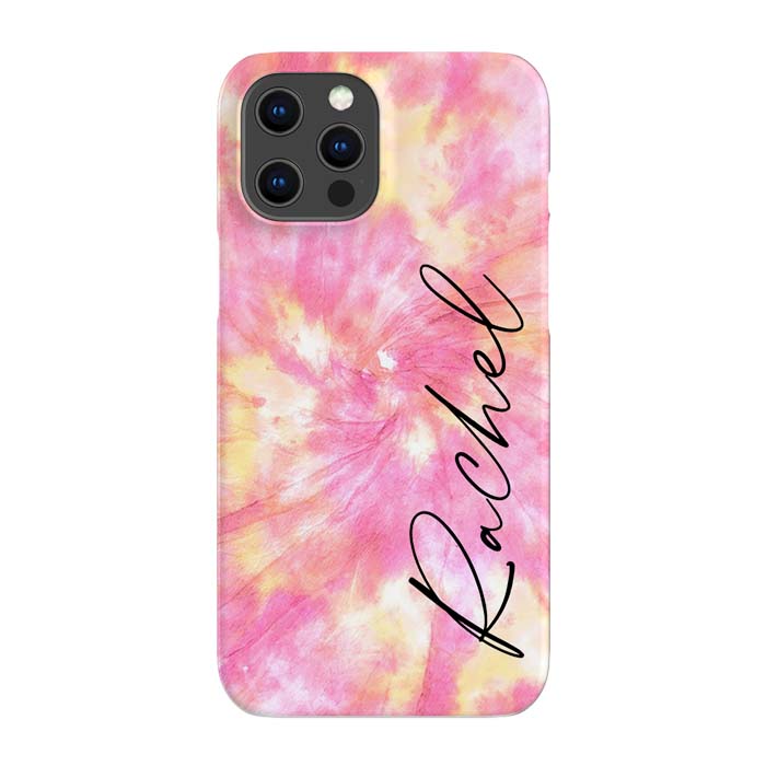 Personalised Tie Dye Name iPhone 13 Pro Case