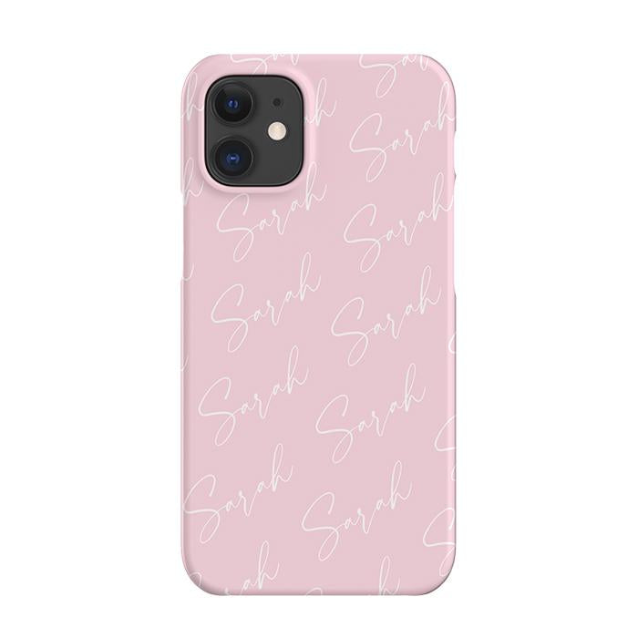 Personalised Script Name All Over iPhone 15 Case