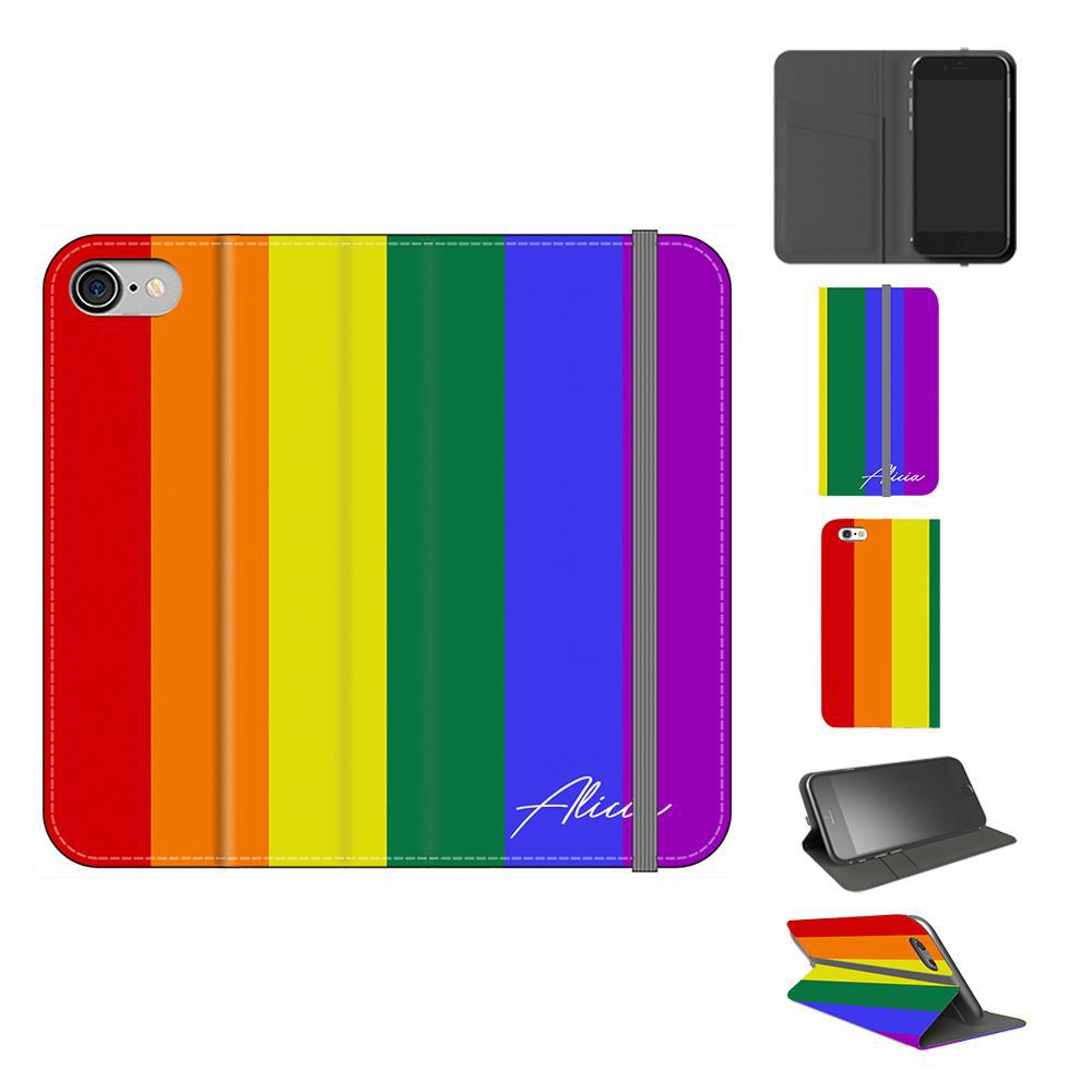 Personalised Pride initials iPhone 7 Case