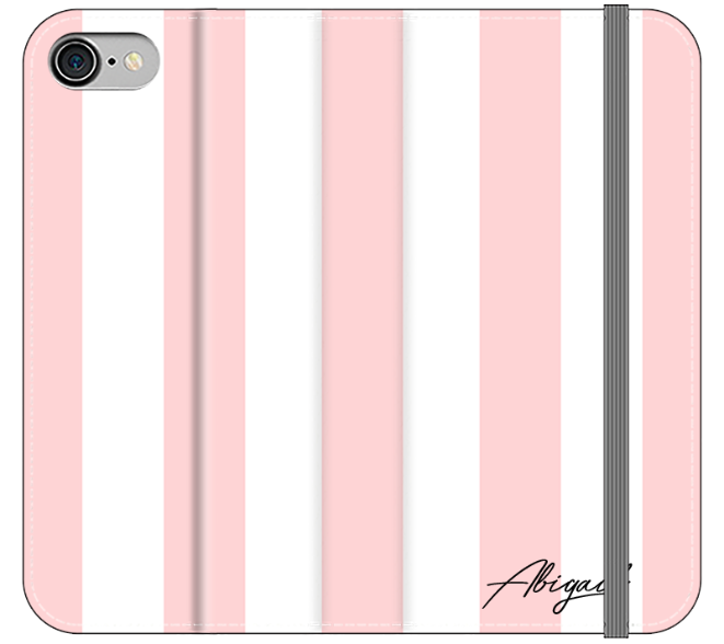 Personalised Bloom Stripe iPhone 7 Case