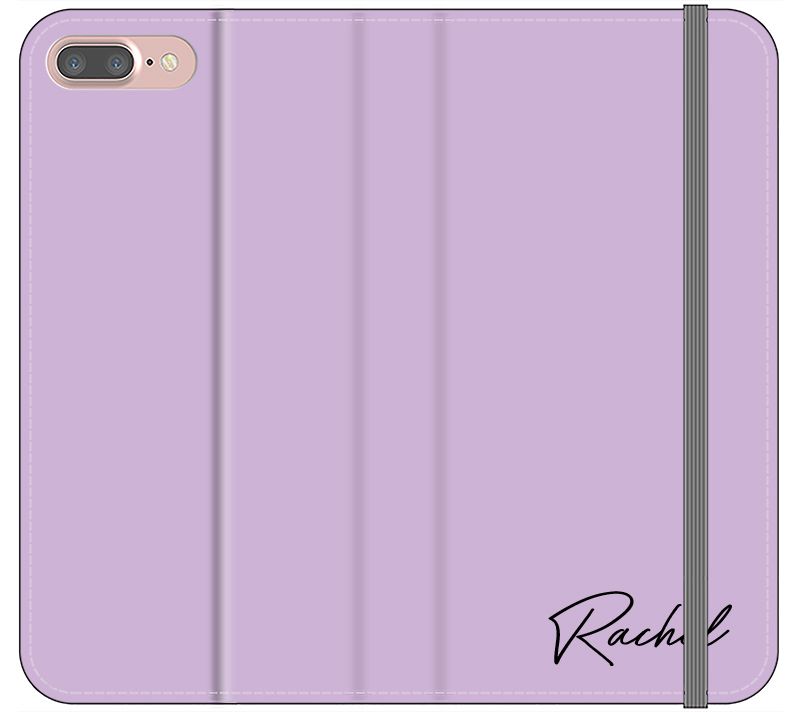 Personalised Purple Name iPhone 7 Plus Case