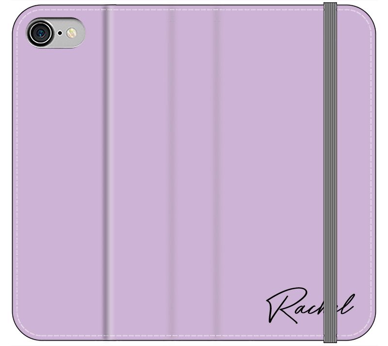 Personalised Purple Name iPhone 8 Case