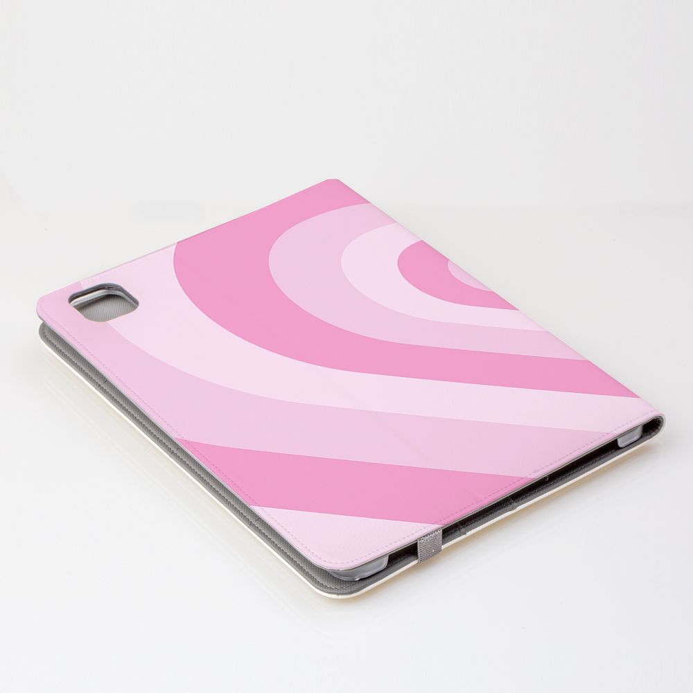 Personalised Pink Heart Latte iPad Pro Case