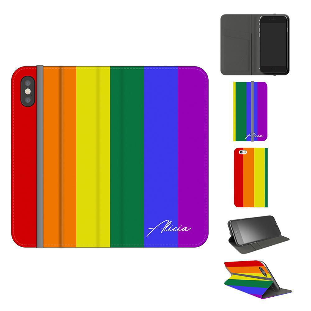 Personalised Pride iPhone X Case