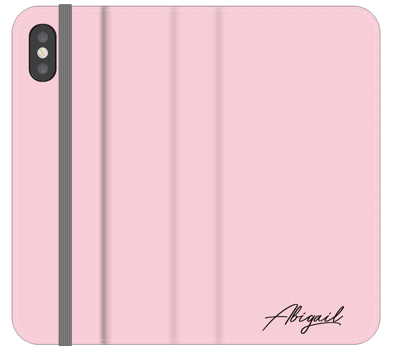 Personalised Bloom Name Initial iPhone XS Case