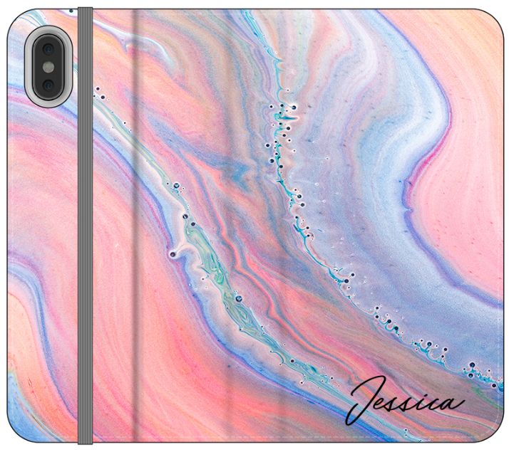 Personalised Acrylic Marble Name iPhone XS Max Case