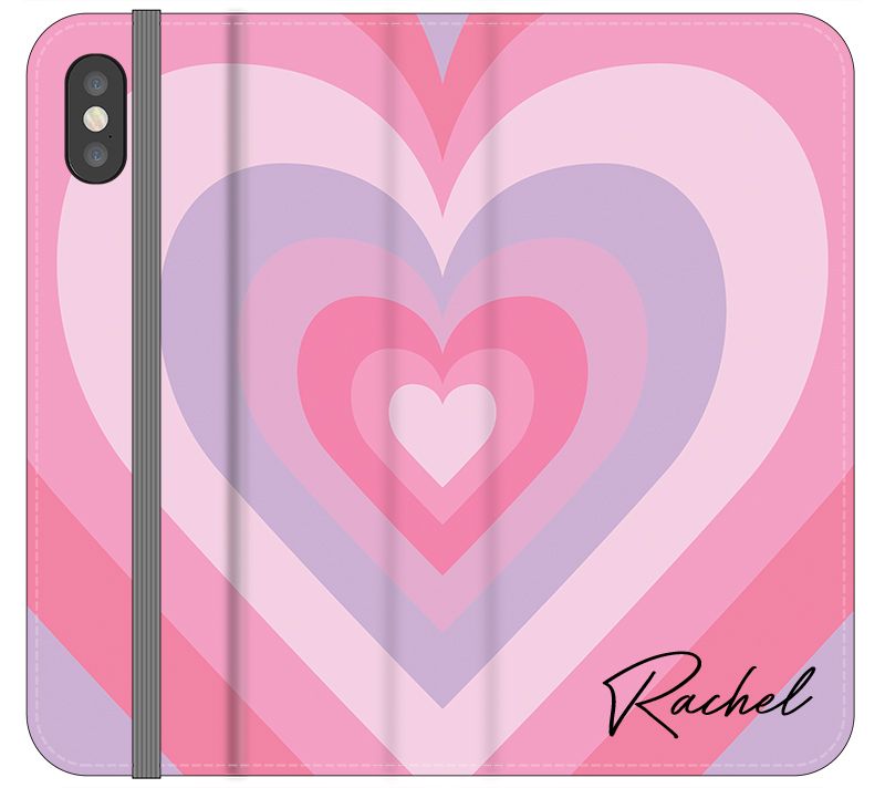 Personalised Heart Latte iPhone X Case