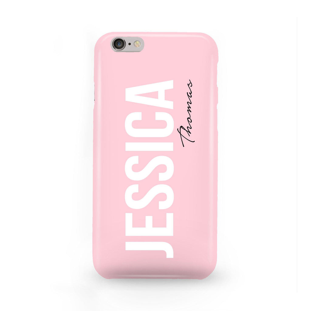 Personalised Bloom Side Name iPhone 6/6s Case
