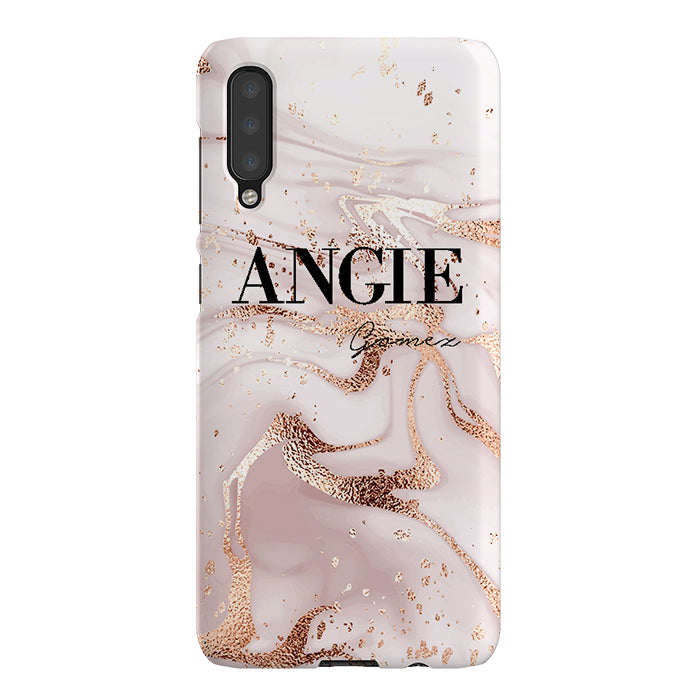 Personalised Liquid Marble Name Samsung Galaxy A50 Case