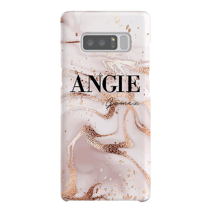 Personalised Liquid Marble Name Samsung Galaxy Note 8 Case