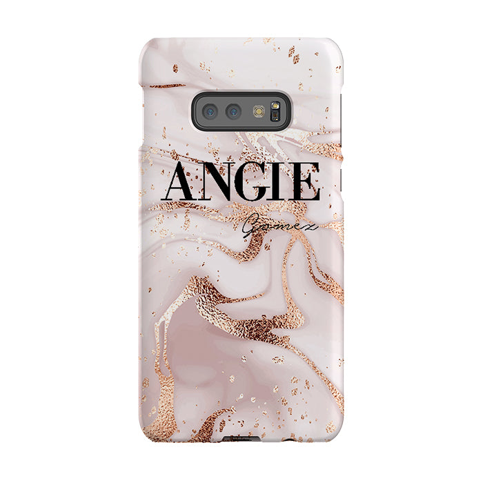 Personalised Liquid Marble Name Samsung Galaxy S10e Case
