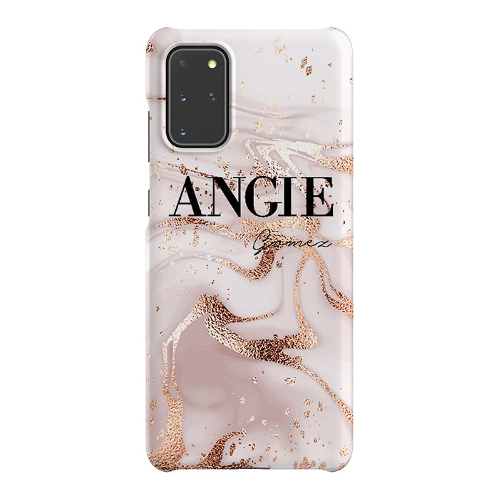 Personalised Liquid Marble Name Samsung Galaxy S20 Plus Case