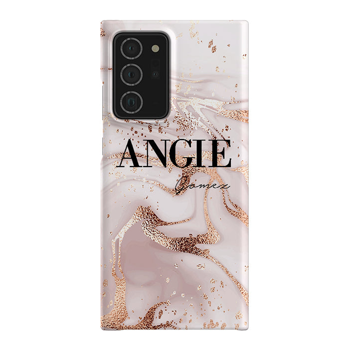 Personalised Liquid Marble Name Samsung Galaxy Note 20 Ultra Case