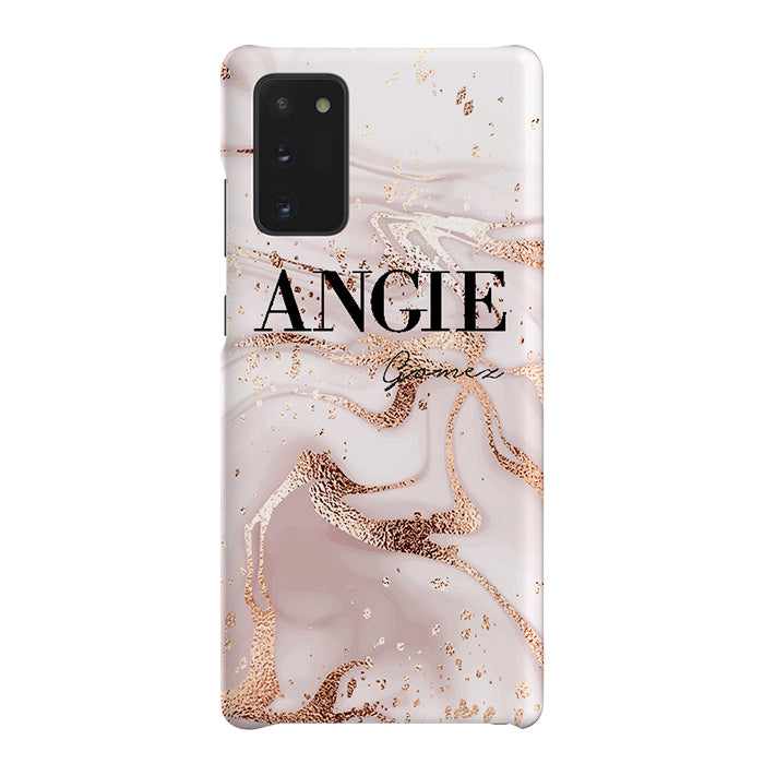 Personalised Liquid Marble Name Samsung Galaxy Note 20 Case