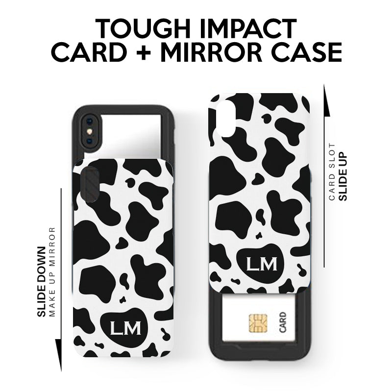 Personalised Cow Print Initials iPhone 11 Pro Case