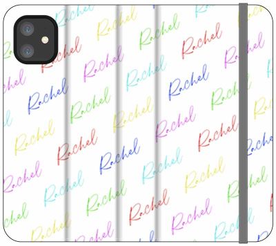 Personalised Multicolor Script Name iPhone 11 Case
