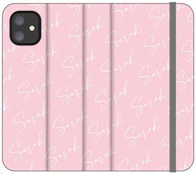 Personalised Script Name All Over iPhone 14 Case