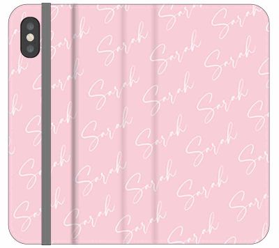 Personalised Script Name All Over iPhone XS Case