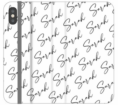 Personalised Script Name All Over iPhone XS Case