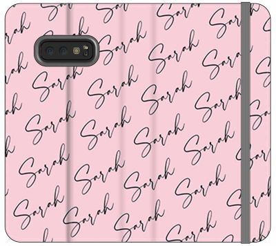 Personalised Script Name All Over Samsung Galaxy S10E Case