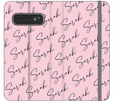 Personalised Script Name All Over Samsung Galaxy S10 Case