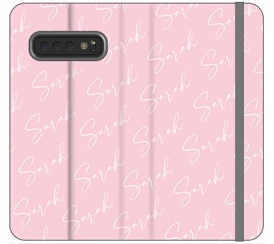 Personalised Script Name All Over Samsung Galaxy S10 Plus Case