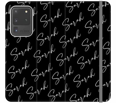 Personalised Script Name All Over Samsung Galaxy S21 Ultra Case