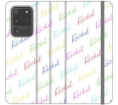 Personalised Multicolor Script Name Samsung Galaxy S21 Ultra Case