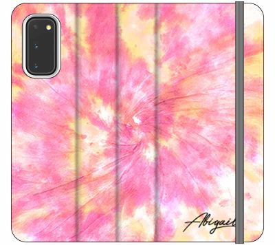 Personalised Tie Dye Name Samsung Galaxy S21 Case