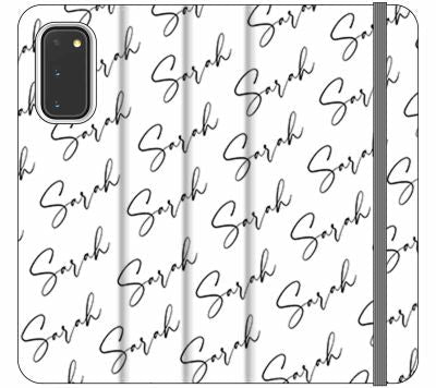 Personalised Script Name All Over Samsung Galaxy S22 Plus Case