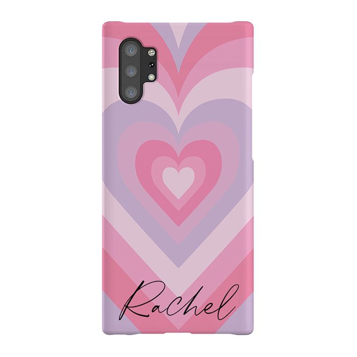 Personalised Heart Latte Samsung Galaxy Note 10+ Case