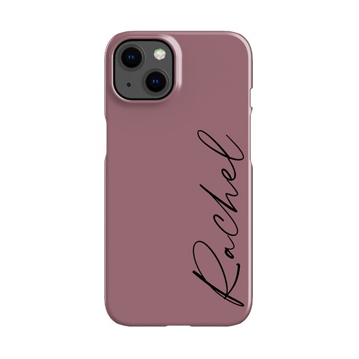 Personalised Nude Name iPhone 13 Mini Case