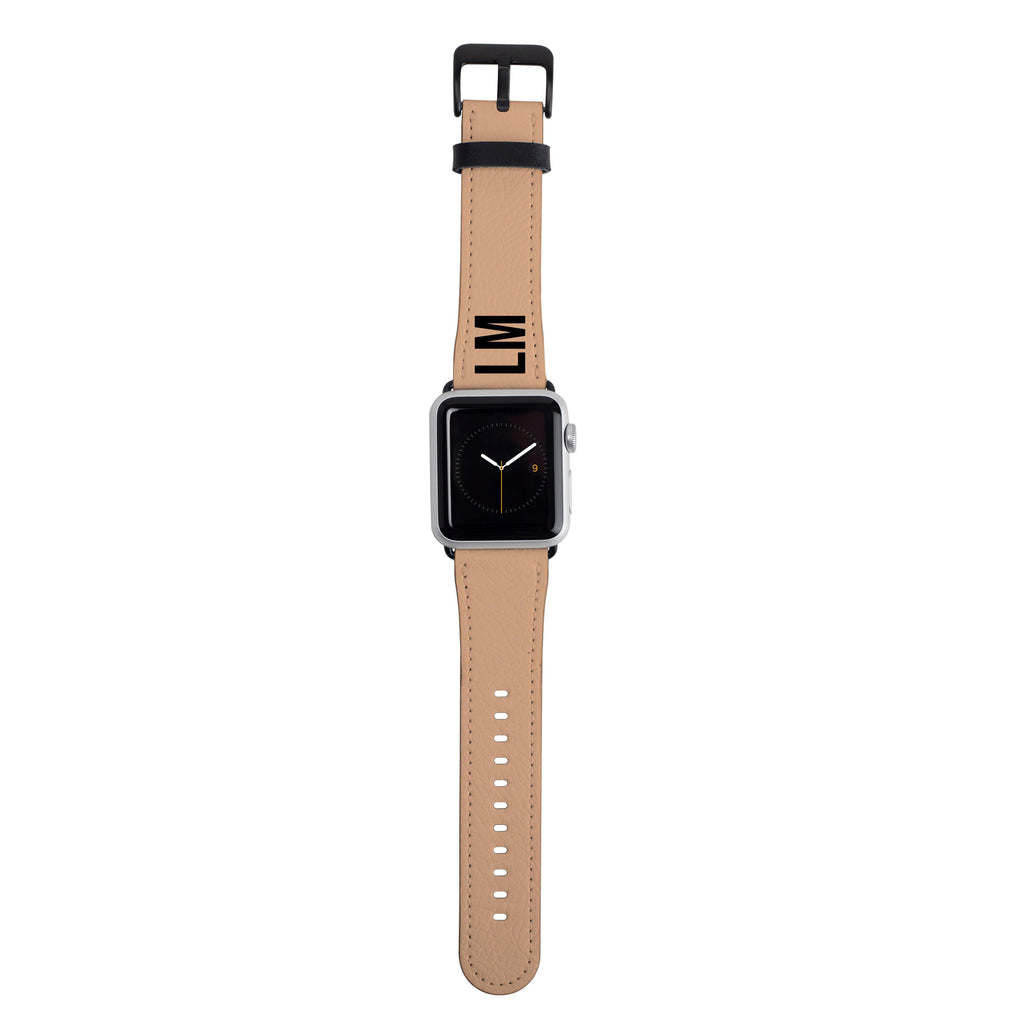 Personalised Nude Apple Watch Strap