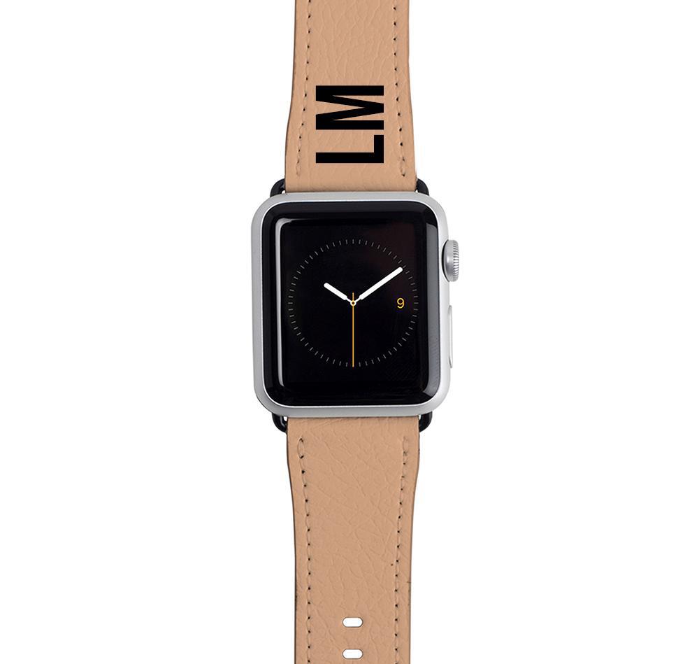 Personalised Nude Apple Watch Strap