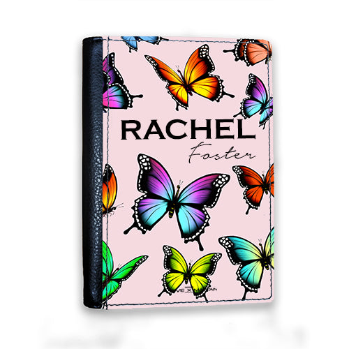 Personalised Butterfly Name Passport Cover