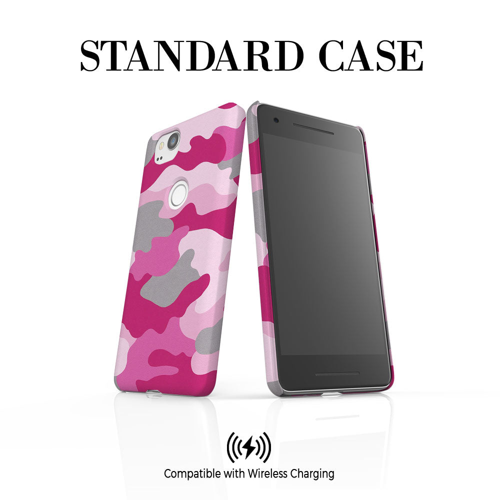 Personalised Pink Camouflage Google Pixel 3a Case