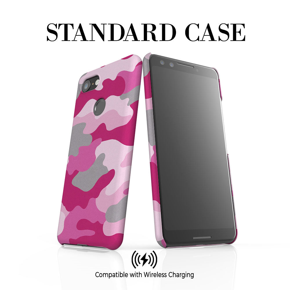 Personalised Pink Camouflage Google Pixel 3 Case