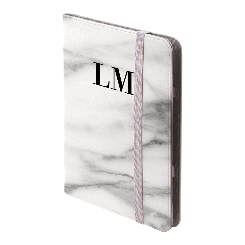 Personalised Pentelic Marble Initials iPad Pro Case